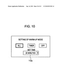 Liquid crystal display device and method of controlling powering on of the same diagram and image