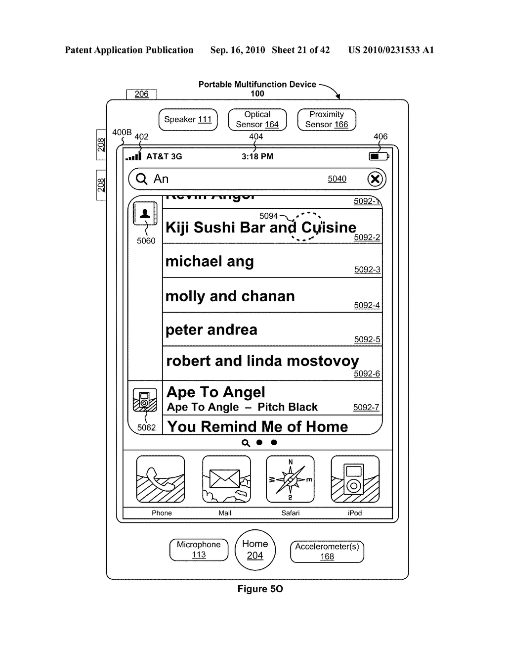 Multifunction Device with Integrated Search and Application Selection - diagram, schematic, and image 22