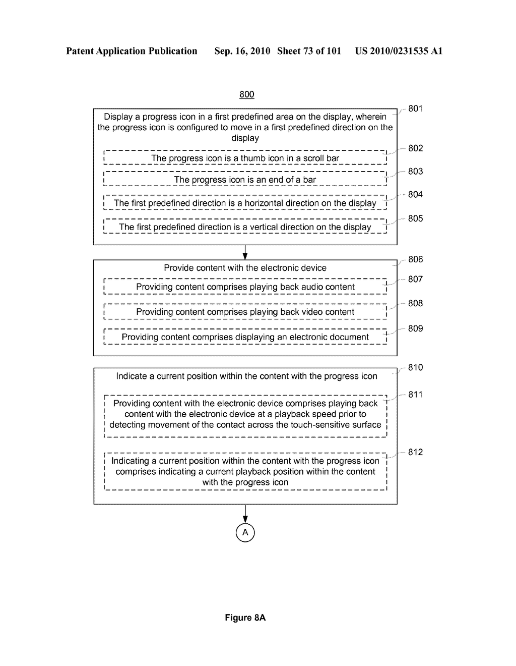 Device, Method, and Graphical User Interface for Moving a Current Position in Content at a Variable Scrubbing Rate - diagram, schematic, and image 74