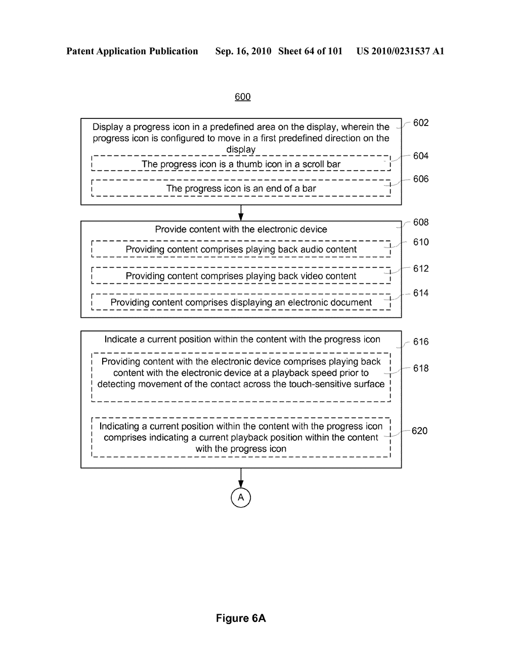 Device, Method, and Graphical User Interface for Moving a Current Position in Content at a Variable Scrubbing Rate - diagram, schematic, and image 65