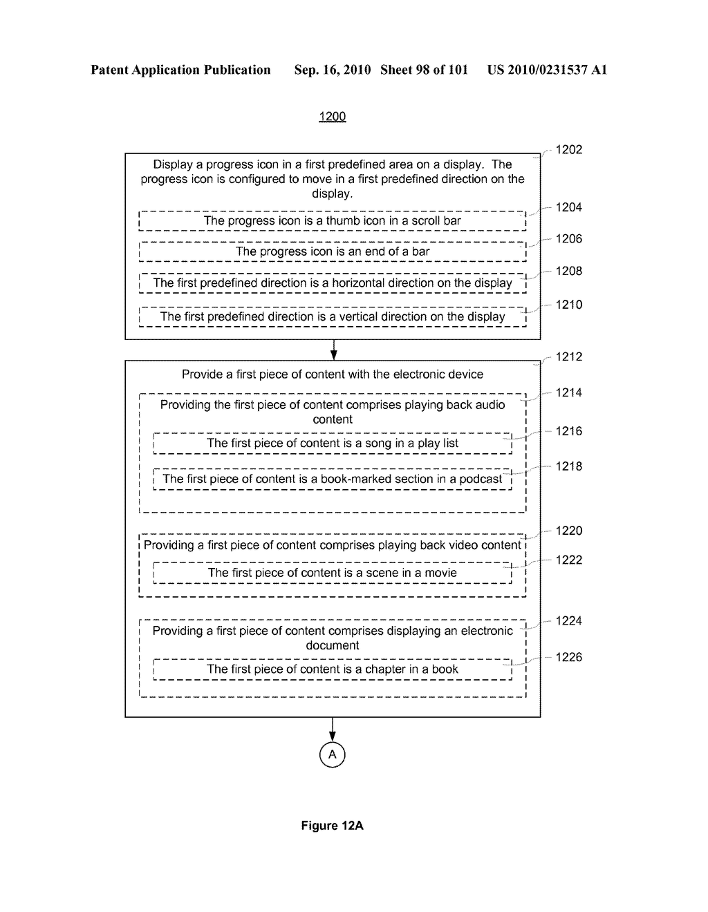 Device, Method, and Graphical User Interface for Moving a Current Position in Content at a Variable Scrubbing Rate - diagram, schematic, and image 99