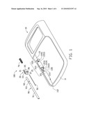 STYLUS RETAINING AND RELEASING MECHANISM diagram and image