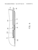 STYLUS RETAINING AND RELEASING MECHANISM diagram and image