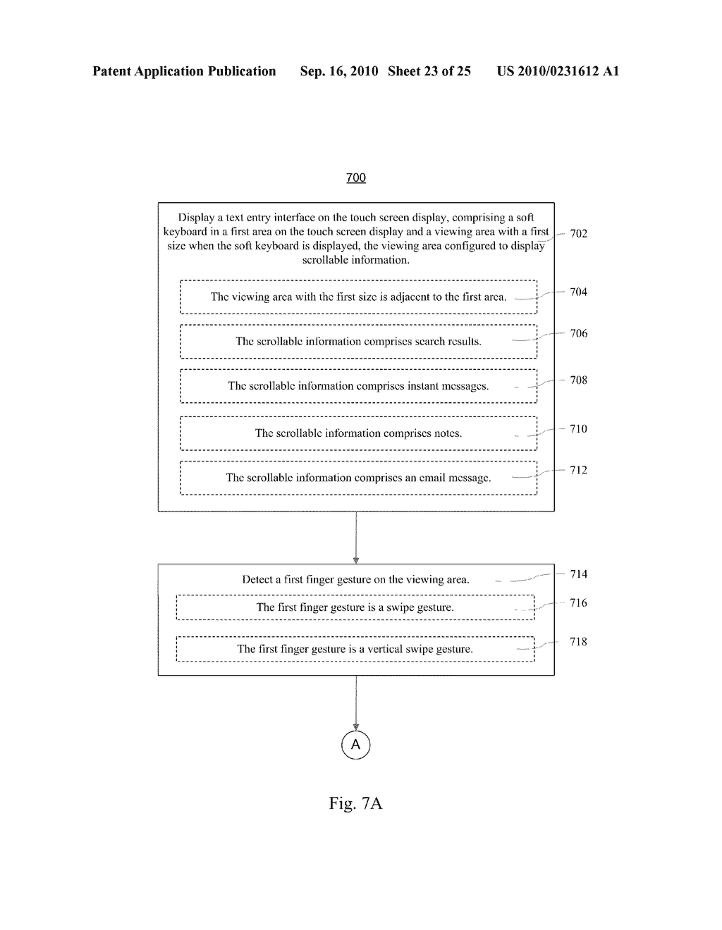 Smart Keyboard Management for a Multifunction Device with a Touch Screen Display - diagram, schematic, and image 24