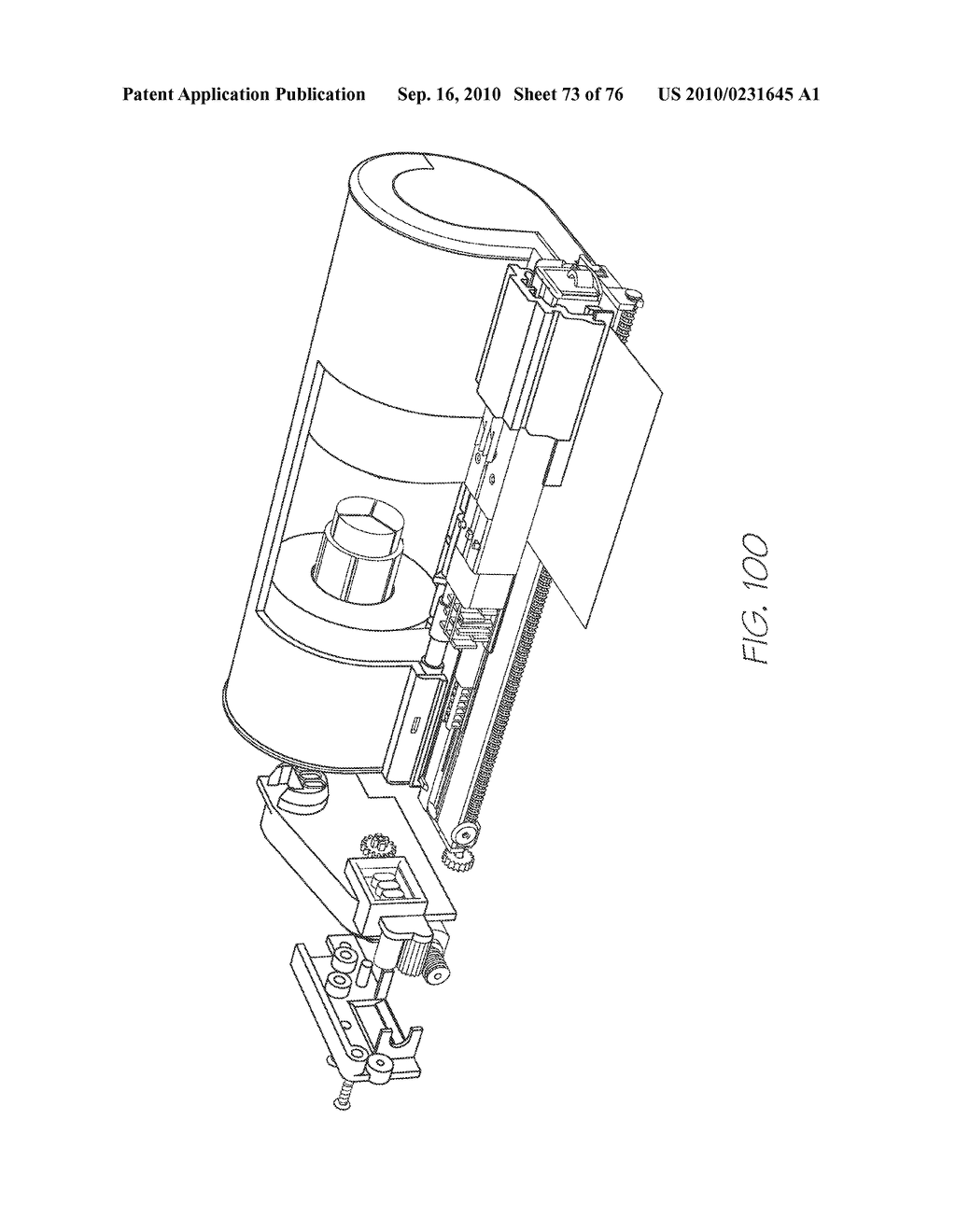 PRINTHEAD INCORPORATING ROWS OF INK EJECTION NOZZLES - diagram, schematic, and image 74