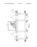 Large-scale ink-jet printer having pre-printing, printing, and post-printing processing modules diagram and image