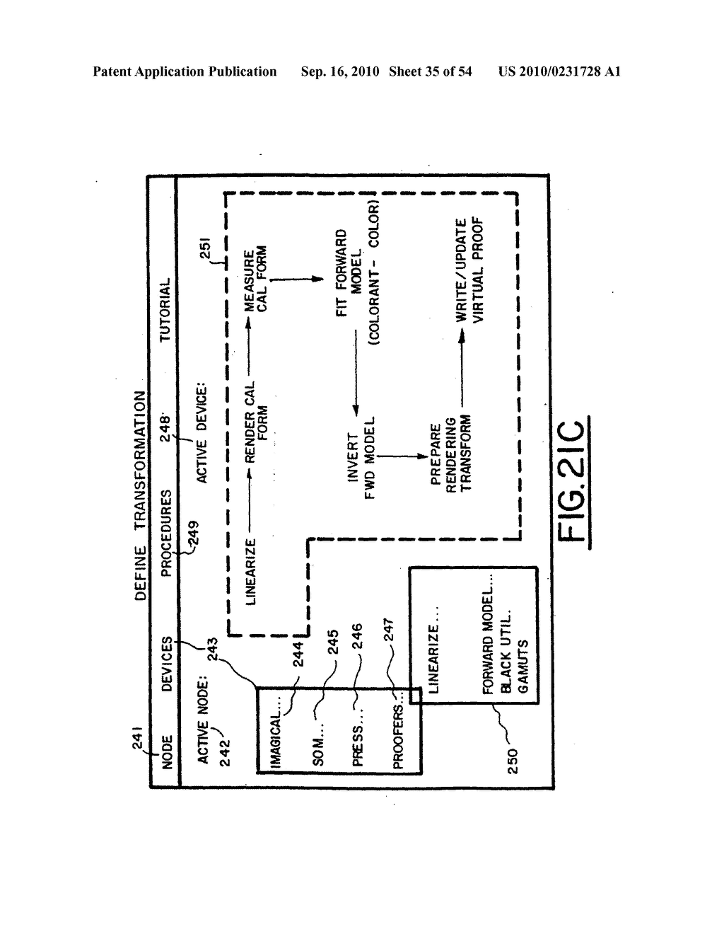 System for distributing and controlling color reproduction at multiple sites - diagram, schematic, and image 36