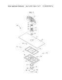 SUPPORTING DEVICE FOR DISPLAY UNIT AND DISPLAY UNIT HAVING THE SAME diagram and image