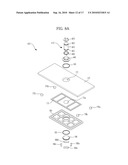 SUPPORTING DEVICE FOR DISPLAY UNIT AND DISPLAY UNIT HAVING THE SAME diagram and image