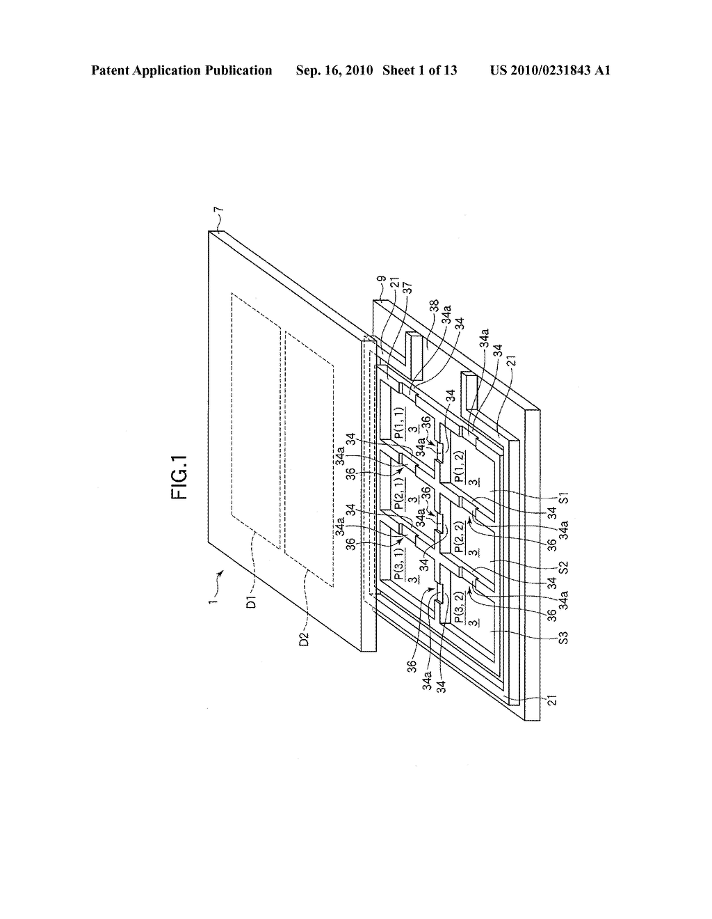 LIQUID CRYSTAL DISPLAY ELEMENT, METHOD OF MANUFACTURING THE ELEMENT, AND ELECTRONIC PAPER AND ELECTRONIC TERMINAL APPARATUS UTILIZING THE ELEMENT - diagram, schematic, and image 02