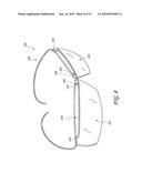 EYEWEAR WITH WIRE FRAME THREADED THROUGH LENSES diagram and image