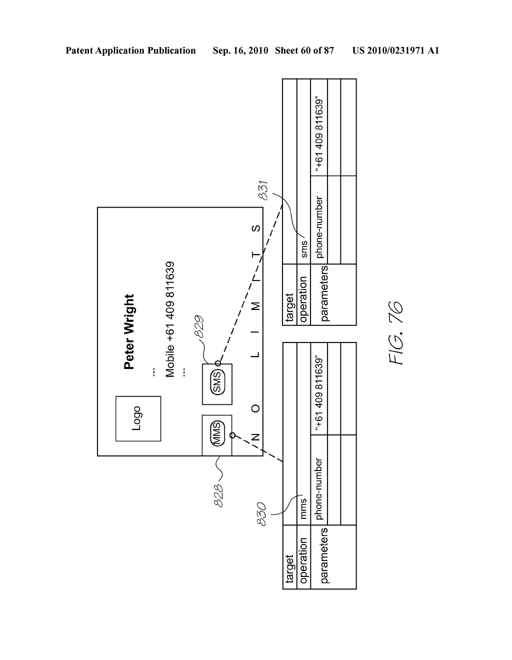 RETRIEVING CONTACT DETAILS USING A PRINTED MEDIUM - diagram, schematic, and image 61