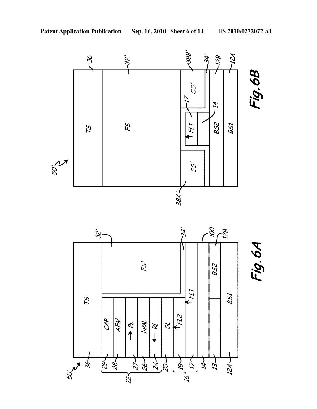 MAGNETIC SENSOR WITH A RECESSED REFERENCE LAYER ASSEMBLY AND A FRONT SHIELD - diagram, schematic, and image 07