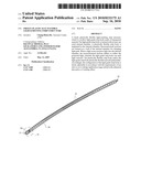 Freely plastically flexible light-emitting strip structure diagram and image