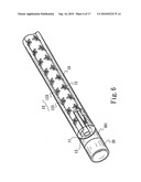 Freely plastically flexible light-emitting strip structure diagram and image