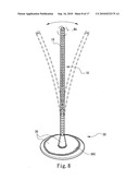 Freely plastically flexible light-emitting strip structure diagram and image