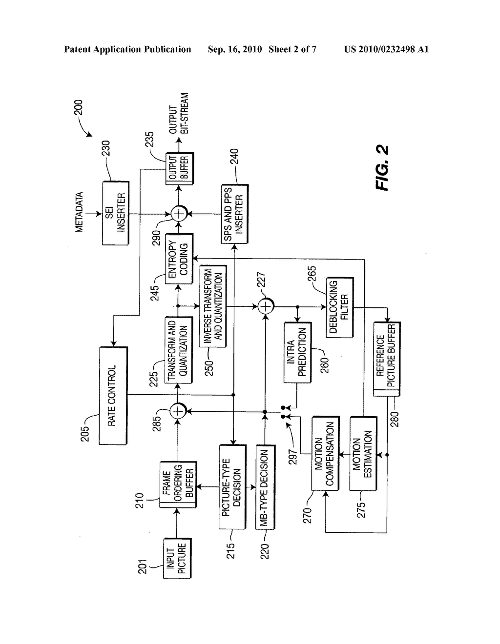 METHOD AND APPARATUS FOR RATE CONTROL ACCURACY IN VIDEO ENCODING AND DECODING - diagram, schematic, and image 03