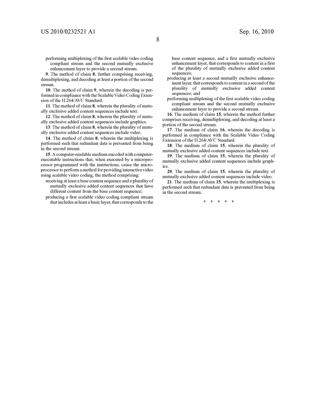 Systems, Methods, and Media for Providing Interactive Video Using Scalable Video Coding - diagram, schematic, and image 20