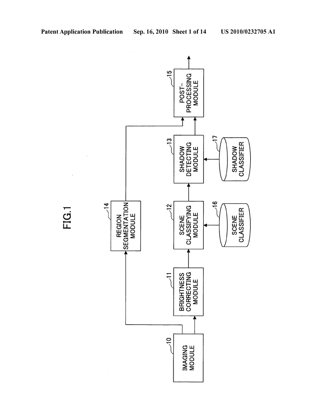 Device and method for detecting shadow in image - diagram, schematic, and image 02