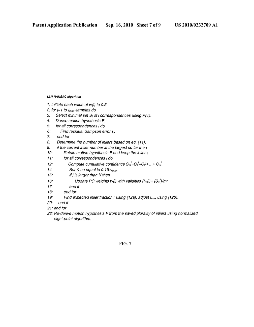 ESTIMATION OF IMAGE RELATIONS FROM POINT CORRESPONDENCES BETWEEN IMAGES - diagram, schematic, and image 08