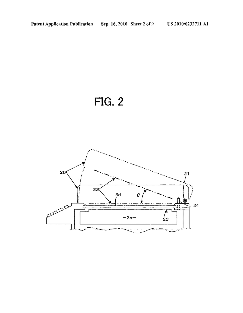 IMAGE SCANNING APPARATUS AND METHOD OF DETERMINING SIZE OF ORIGINAL DOCUMENT - diagram, schematic, and image 03