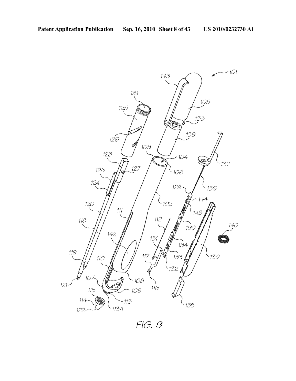 PEN SYSTEM FOR RECORDING HANDWRITTEN INFORMATION - diagram, schematic, and image 09