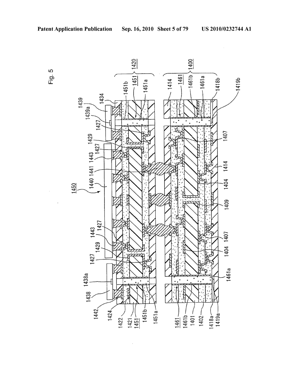 SUBSTRATE FOR MOUNTING IC CHIP, MANUFACTURING METHOD OF SUBSTRATE FOR MOUNTING IC CHIP, DEVICE FOR OPTICAL COMMUNICATION, AND MANUFACTURING METHOD OF DEVICE FOR OPTICAL COMMUNICATION - diagram, schematic, and image 06