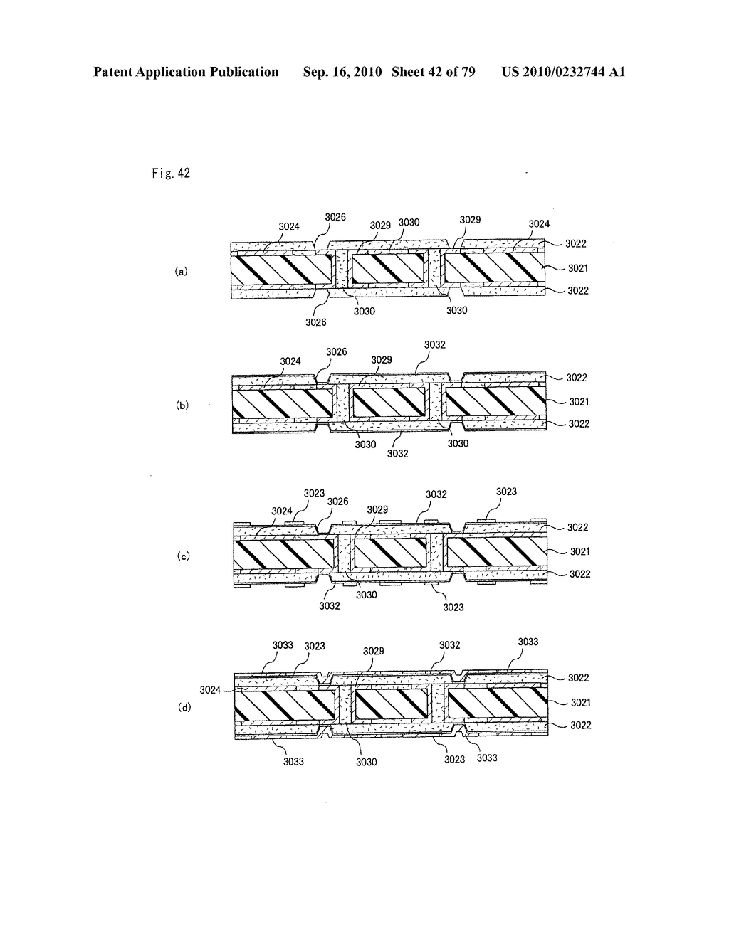 SUBSTRATE FOR MOUNTING IC CHIP, MANUFACTURING METHOD OF SUBSTRATE FOR MOUNTING IC CHIP, DEVICE FOR OPTICAL COMMUNICATION, AND MANUFACTURING METHOD OF DEVICE FOR OPTICAL COMMUNICATION - diagram, schematic, and image 43