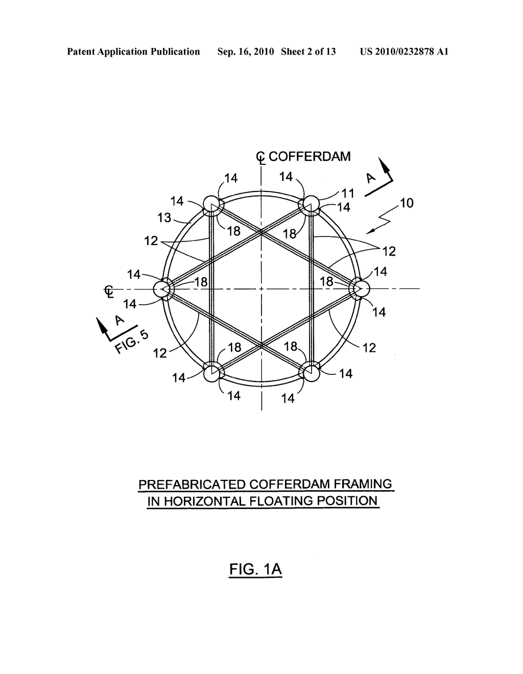 Universal Framed Cofferdam - diagram, schematic, and image 03