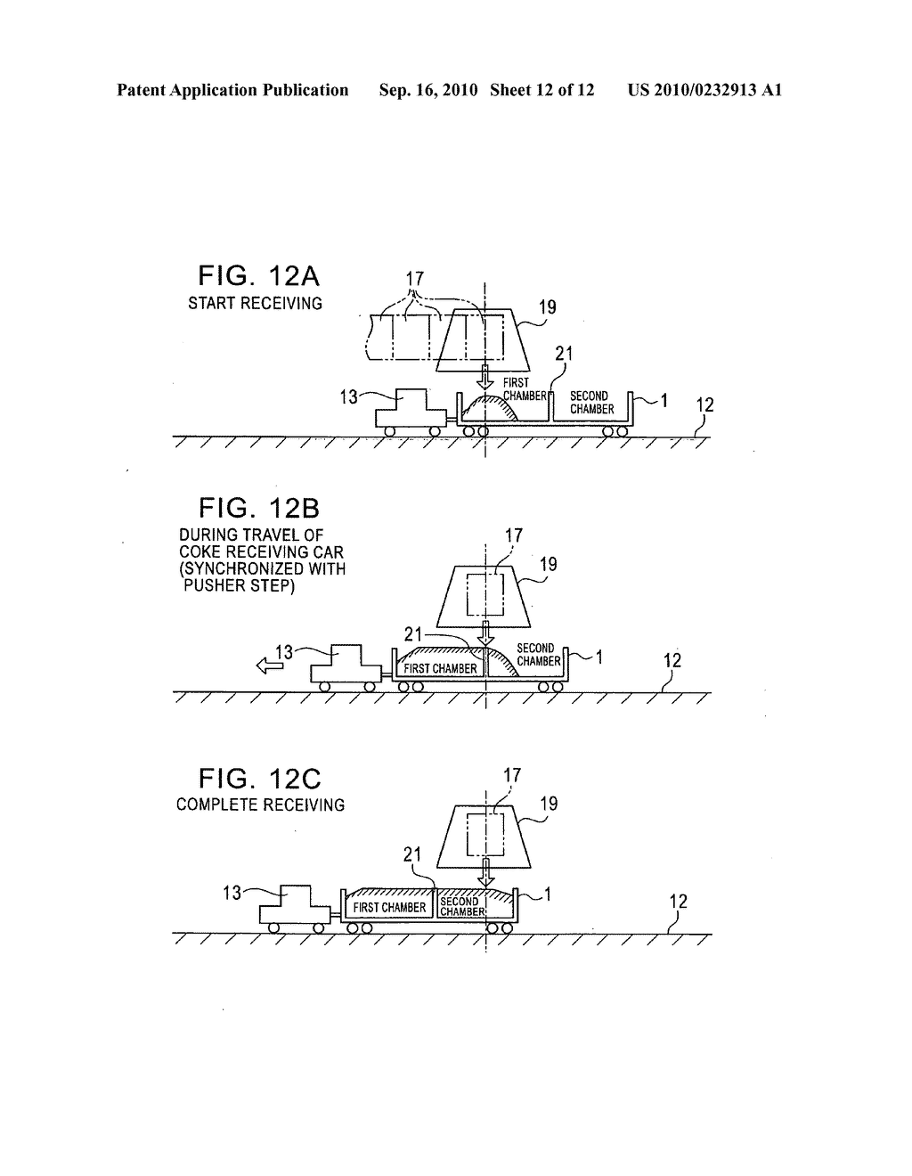 Equipment and Method for Tansporting Red-Hot Coke - diagram, schematic, and image 13