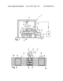 DEVICE AND METHOD FOR ALIGNING THE POSITION OF PLATE-SHAPED PARTS diagram and image