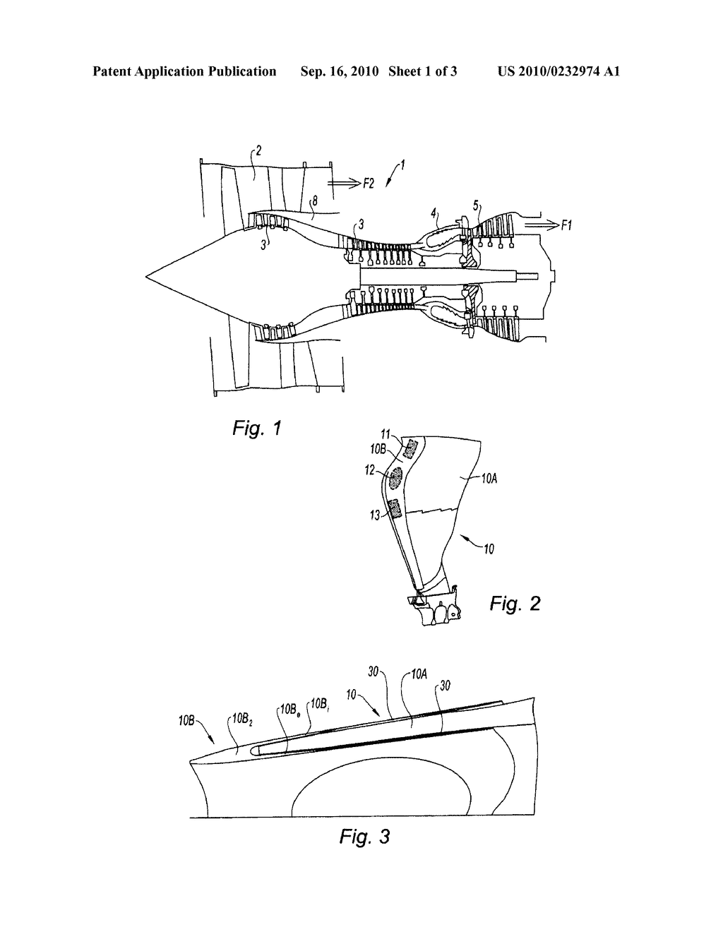 BLADE MADE OF COMPOSITE MATERIAL COMPRISING A DAMPING DEVICE - diagram, schematic, and image 02