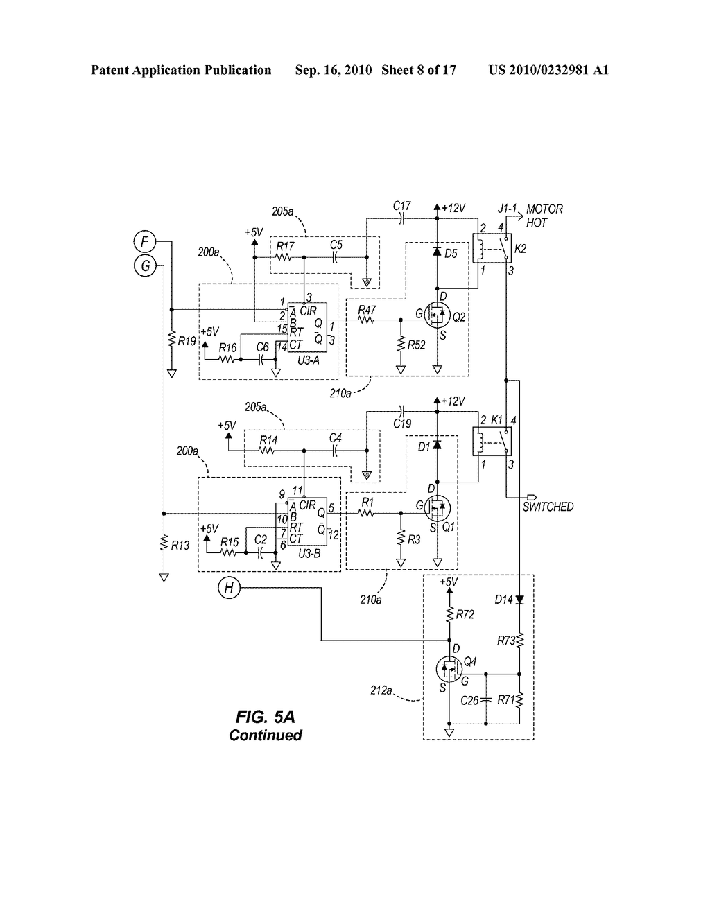 CONTROLLER FOR A MOTOR AND A METHOD OF CONTROLLING THE MOTOR - diagram, schematic, and image 09