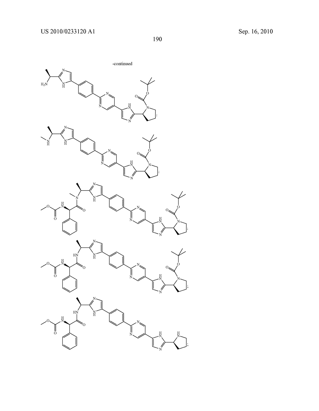 Hepatitis C Virus Inhibitors - diagram, schematic, and image 190