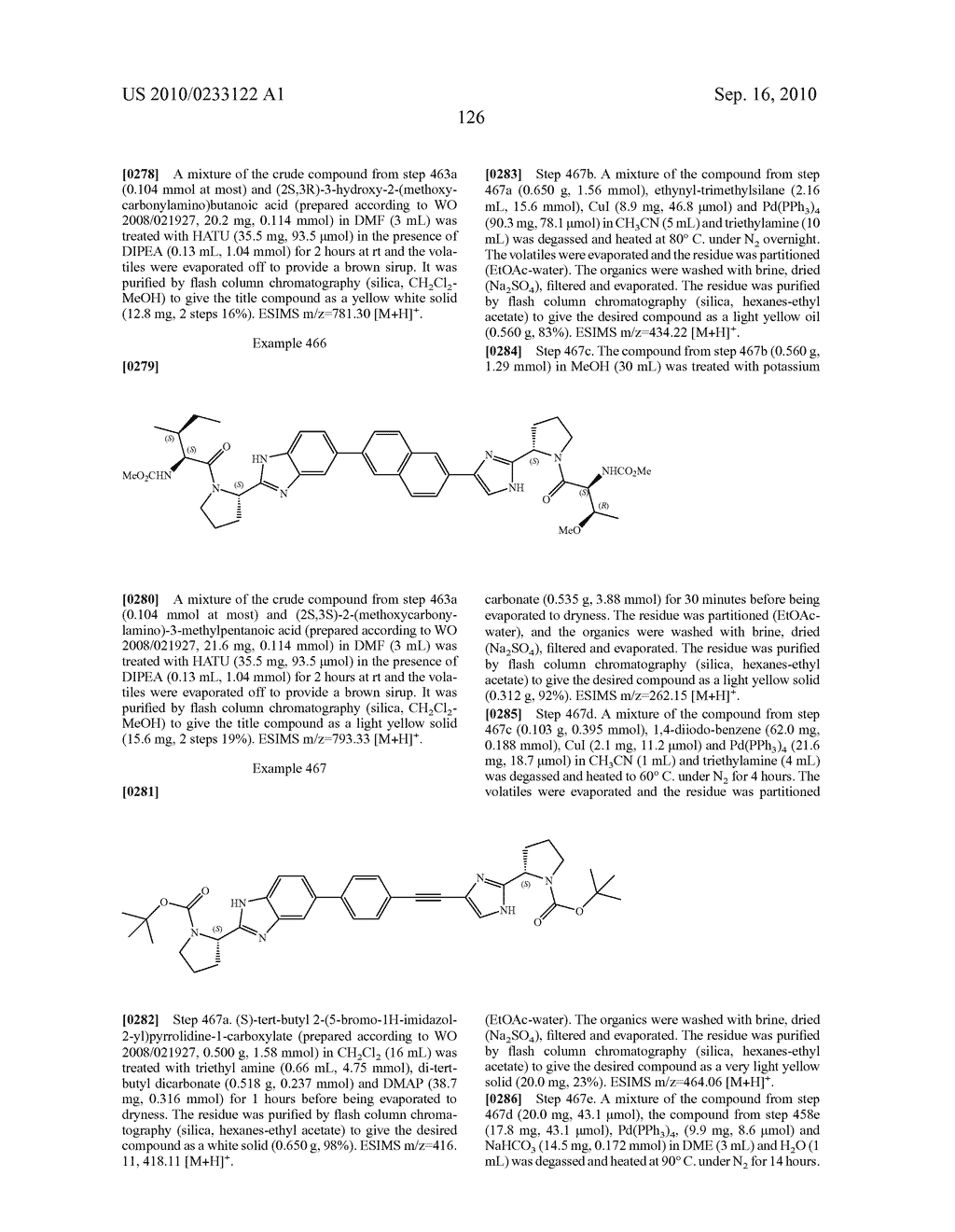 NOVEL BENZIMIDAZOLE DERIVATIVES - diagram, schematic, and image 127