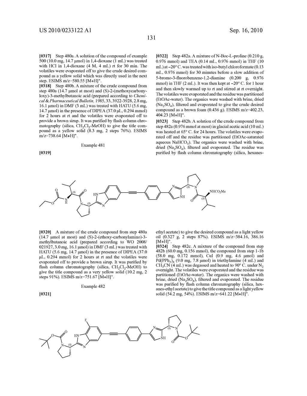 NOVEL BENZIMIDAZOLE DERIVATIVES - diagram, schematic, and image 132