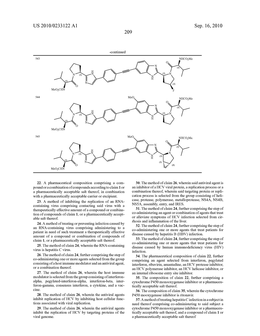NOVEL BENZIMIDAZOLE DERIVATIVES - diagram, schematic, and image 210