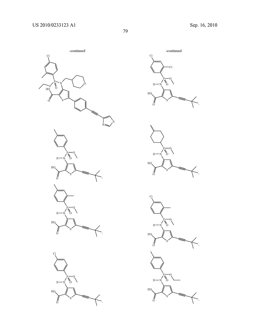 PHOSPHOTHIOPHENE AND PHOSPHOTHIAZOLE HCV POLYMERASE INHIBITORS - diagram, schematic, and image 80