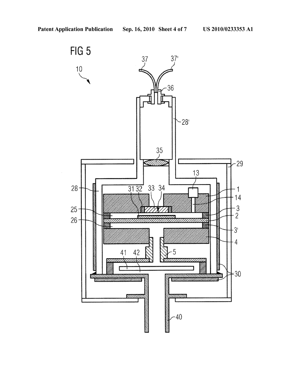 EVAPORATOR, COATING INSTALLATION, AND METHOD FOR USE THEREOF - diagram, schematic, and image 05