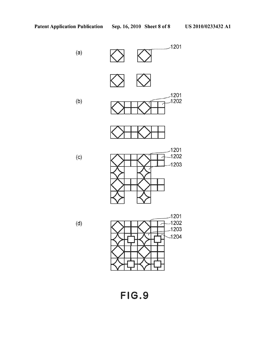 IMPRINT METHOD AND PROCESSING METHOD OF SUBSTRATE - diagram, schematic, and image 09