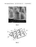 COLORED WEB MATERIAL COMPRISING A PLURALITY OF DISCRETE EXTENDED ELEMENTS diagram and image