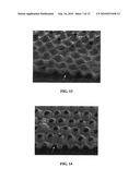 COLORED WEB MATERIAL COMPRISING A PLURALITY OF DISCRETE EXTENDED ELEMENTS diagram and image