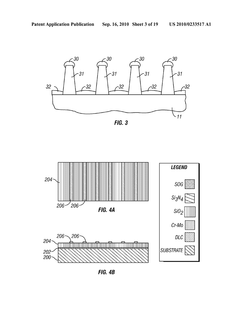 METHOD FOR MAKING A MASTER DISK FOR NANOIMPRINTING PATTERNED MAGNETIC RECORDING DISKS AND MASTER DISK MADE BY THE METHOD - diagram, schematic, and image 04