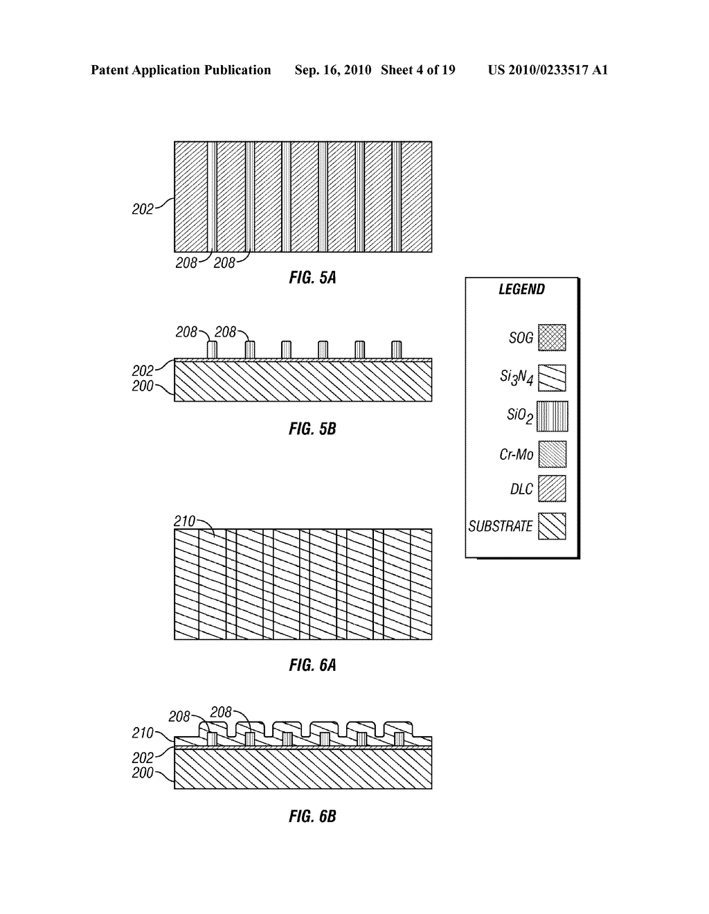 METHOD FOR MAKING A MASTER DISK FOR NANOIMPRINTING PATTERNED MAGNETIC RECORDING DISKS AND MASTER DISK MADE BY THE METHOD - diagram, schematic, and image 05