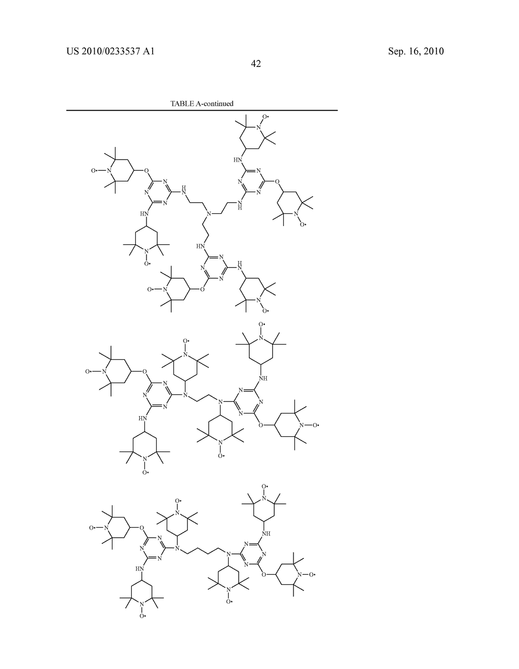 Triazine Containing Electrode Materials for Secondary Batteries - diagram, schematic, and image 43