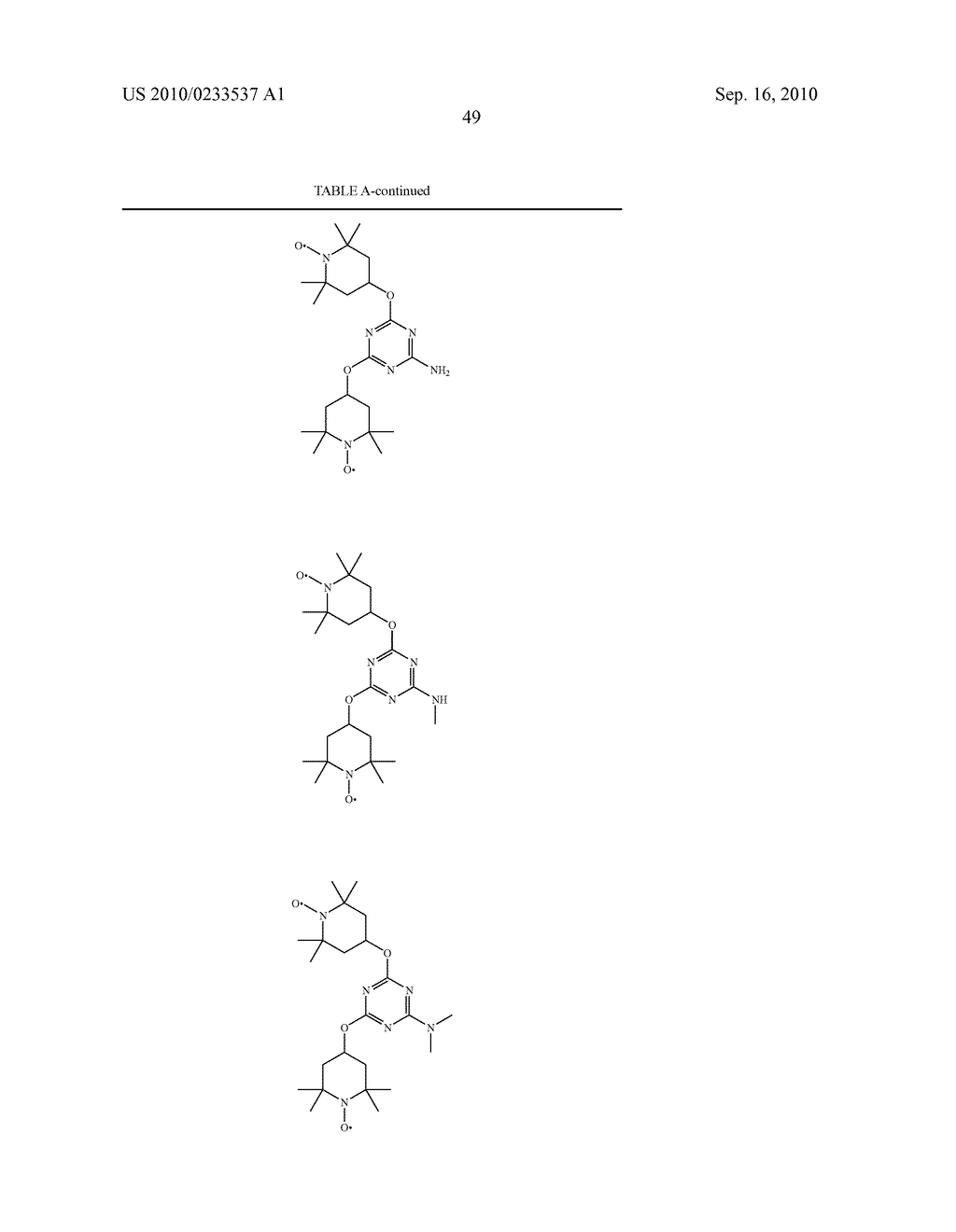 Triazine Containing Electrode Materials for Secondary Batteries - diagram, schematic, and image 50