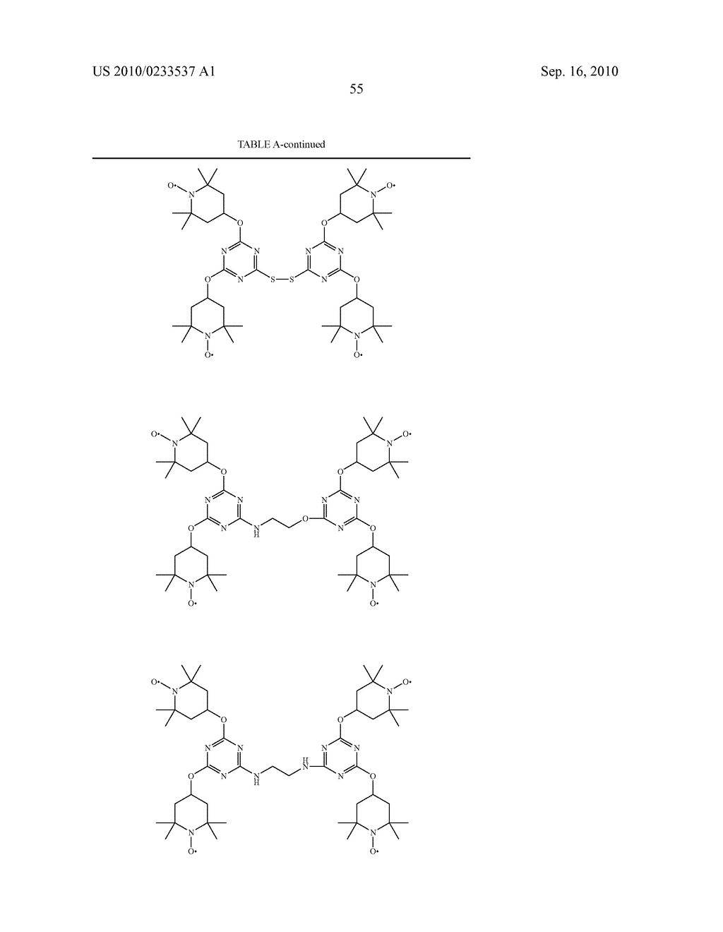 Triazine Containing Electrode Materials for Secondary Batteries - diagram, schematic, and image 56