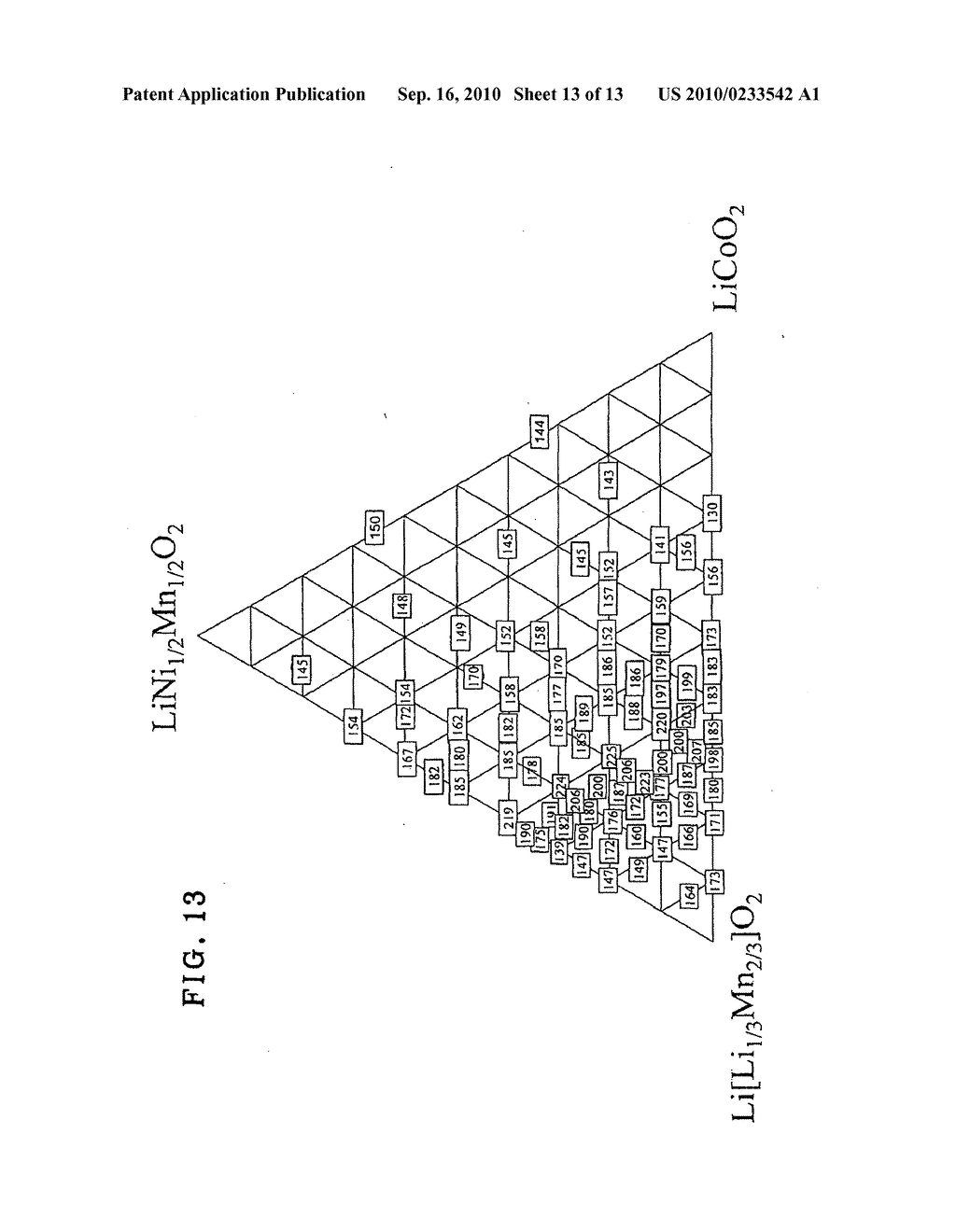 ACTIVE MATERIAL FOR LITHIUM SECONDARY BATTERY, LITHIUM SECONDARY BATTERY, AND METHOD FOR PRODUCING THE SAME - diagram, schematic, and image 14