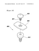 BUTTON FOR IMPLANT HEALING ABUTMENT AND IMPLANT HEALING ABUTMENT HAVING PRESSING PART diagram and image