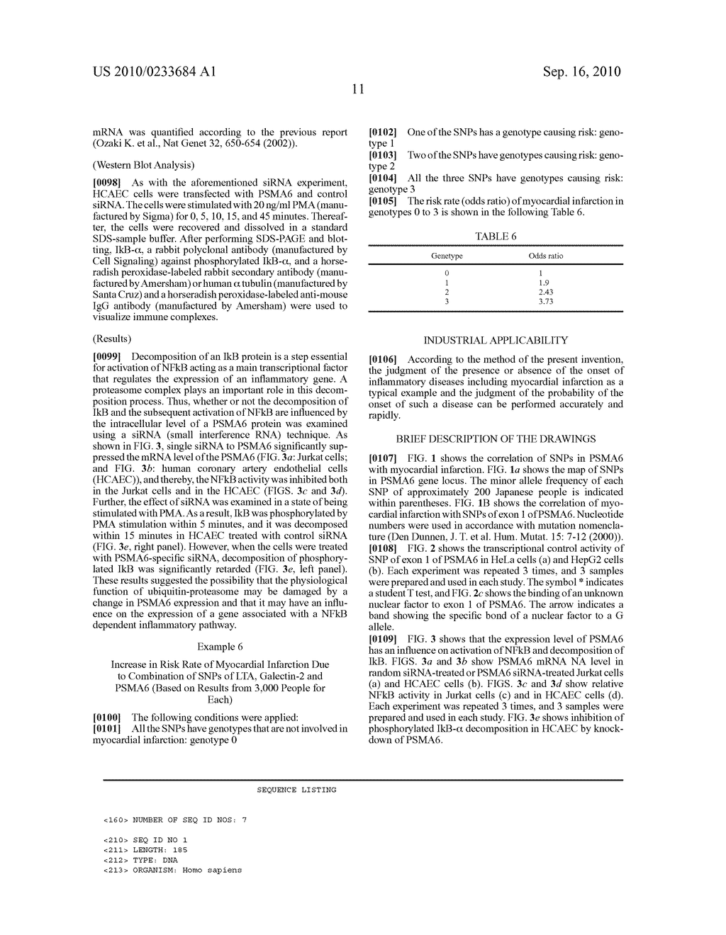 METHOD FOR DETERMINING INFLAMMATORY DISEASE - diagram, schematic, and image 15